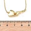 Heart 304 Stainless Steel Pendant Necklaces for Women NJEW-D288-01G-4