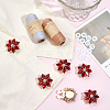 Alloy Cufflinks & 4-Hole Plastic Buttons HJEW-NB00250-4