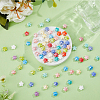 3Strands Handmade Porcelain Beads Strands PORC-DC0001-07-4