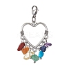 Tibetan Style Alloy Pendant Decorations HJEW-JM01291-01-1