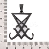 304 Stainless Steel Pendants STAS-K283-07EB-3
