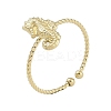 304 Stainless Steel Open Cuff Rings for Women RJEW-H229-02G-01-1