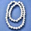 Electroplated Synthetic Magnetic Hematite Beads Strands G-L613-F01-02D-3
