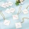 9Pcs 201 Stainless Steel Rolo Chains AJEW-OC0002-70-5