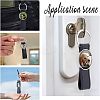 4Pcs 4 Style Sublimation Keychain Blanks KEYC-WR0001-08-6
