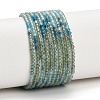 Gradient Color Natural Apatite Beads Strands GG-CBA1668-A04-2mm-2
