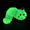 Luminous Transparent Resin Pendants RESI-E056-03P-02-1