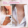 8Pcs 2 Styles Brass Pendants & Brass Micro Pave Cubic Zirconia Pendants KK-AR0003-70-7