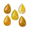 Natural Yellow Agate Cabochons G-B082-09-1