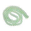 Spray Painted Glass Round Bead Strands LS-DGLA-Q015-8mm-22-4