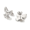 Non-Tarnish 304 Stainless Steel Stud Earrings for Women EJEW-G364-07P-2