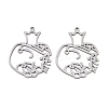201 Stainless Steel Pendants STAS-I364-12P-1