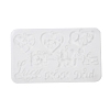 Heart & Word Love DIY Pendant Silicone Molds LS-SIMO-Q001-02D-2