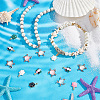 40Pcs 8 Style Alloy Pendants FIND-AR0003-97-2