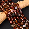 Natural Agate(Dyed & Heated) Beads Strands G-C116-A149-01-1