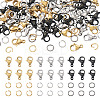 60Pcs 304 Stainless Steel Lobster Claw Clasps STAS-TA0001-46A-2