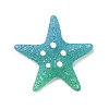 Gradient Color Opaque Resin Decoden Cabochons CRES-P036-01A-05-1