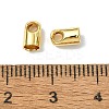 SHEGRACE Brass Cord Ends XGR0072G-67A-G-2