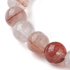 Natural Ferruginous Quartz Stretch Bracelets for Women BJEW-JB10088-01-3