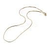 Brass Snake Chain Necklaces LS-X-NJEW-I247-03G-1
