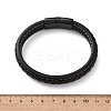 Braided Leather Cord Bracelets BJEW-H561-10-7