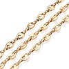 Iron Coffee Bean Link Chains CH-T005-11KCG-1