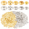   200Pcs 10 Styles Brass Spacer Beads KK-PH0006-55-1