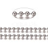 3.28 Feet 304 Stainless Steel Ball Chains X-CHS-E021-13A-P-1