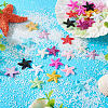 120Pcs 12 Colors Opaque Resin Sea Animals Cabochons CRES-TA0001-30-5