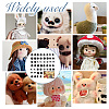 96Pcs 24 Style Glass Doll Craft Eyes Cabochons DIY-OC0011-83D-6