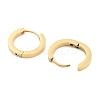 Ion Plating(IP) Frosted 304 Stainless Steel Huggie Hoop Earrings for Women LS-EJEW-C096-31B-G-3