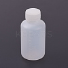 Plastic Liquid Reagent Bottle TOOL-WH0079-39B-1