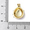Brass Enamel Pendants KK-C089-05G-3