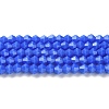 Opaque Solid Color Imitation Jade Glass Beads Strands EGLA-A039-P4mm-D11-1