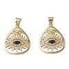 Brass Micro Pave Cubic Zirconia Pendants ZIRC-N039-236-2