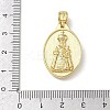 Religion 304 Stainless Steel Pendants LS-STAS-C179-04G-3