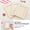 Olycraft DIY Chips Shell Mosaic Photo Frame Making Kit DIY-OC0004-47-5