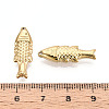 304 Stainless Steel Fish Pendants STAS-T069-10G-3