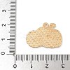 Thanksgiving Day Alloy Pendants ENAM-R007-01G-05-3
