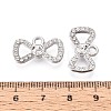 Alloy & Crystal Rhinestone Pendants PALLOY-T095-10P-3
