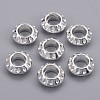 Tibetan Style Alloy European Beads LS-TIBEB-EAA386Y-S-FF-2