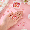 390Pcs 3 Colors Transparent Colours Glass Seed Beads GLAA-TA0003-76B-6