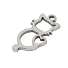 201 Stainless Steel Pendants STAS-F316-05P-01-2