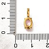 Ion Plating(IP) 304 Stainless Steel Rhinestone Pendants STAS-A104-11G-09-3