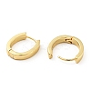 Brass Hinged Hoop Earrings for Women EJEW-G297-32G-2