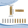 200Pcs 2 Colors Tibetan Style Alloy Beads FIND-AR0004-82-2