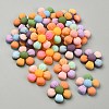 20Pcs 5 Colors Opaque Resin Cabochons OHAR-YW0001-02-1