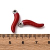 304 Stainless Steel Enamel Pendants STAS-P406-19B-P-3