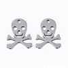 Tarnish Resistant 201 Stainless Steel Pendants LS-STAS-T050-023P-1
