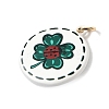 Printing 304 Stainless Steel Pendants STAS-K304-12F-G-2